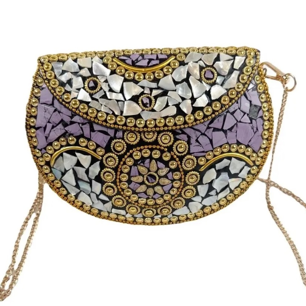 RAMLA Beverly Hills Mosaic Bag - NEW